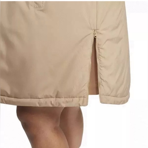 Nike Sportswear Essential Women's Hooded Puffer Jacket Tan SZ. 1X, 2X NWT $165 - Picture 4 of 5